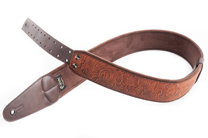 Ремень для гитары RightOn Straps Mojo Sandokan Woody артикул 331657Si-1 фото 3