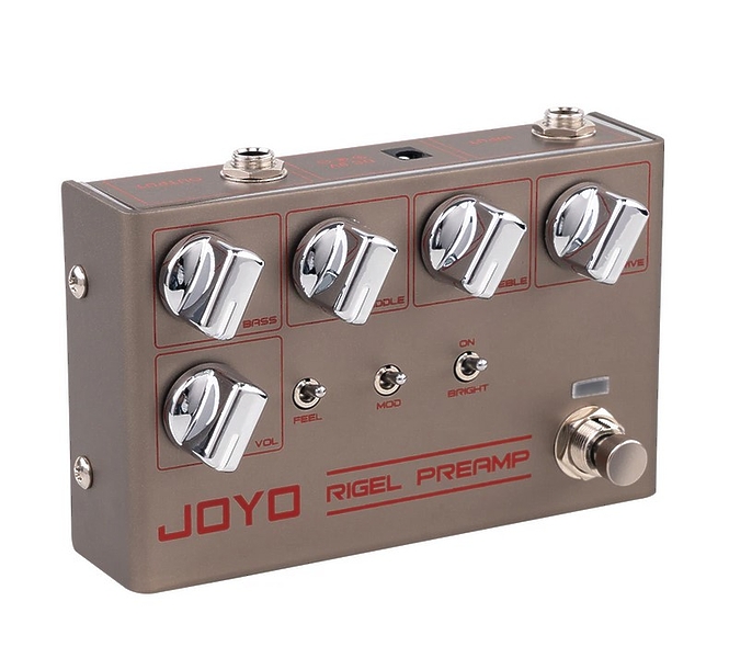 Педаль эффектов Joyo R-24 Rigel Preamp артикул 323937Si-1 фото 3