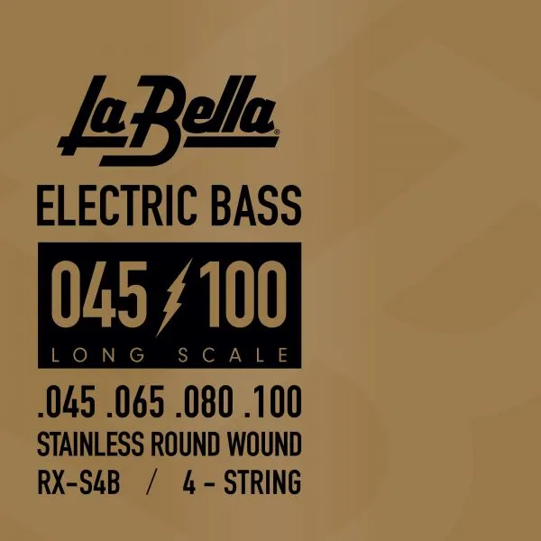Струны для бас-гитары La Bella RX-S4B артикул 332676Si-1