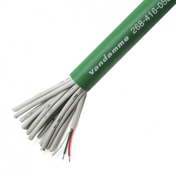 Цифровой мультикор Van Damme AES/EBU Green Series Digi Grade (16 пар) (268-416-050) артикул 303798Si-1