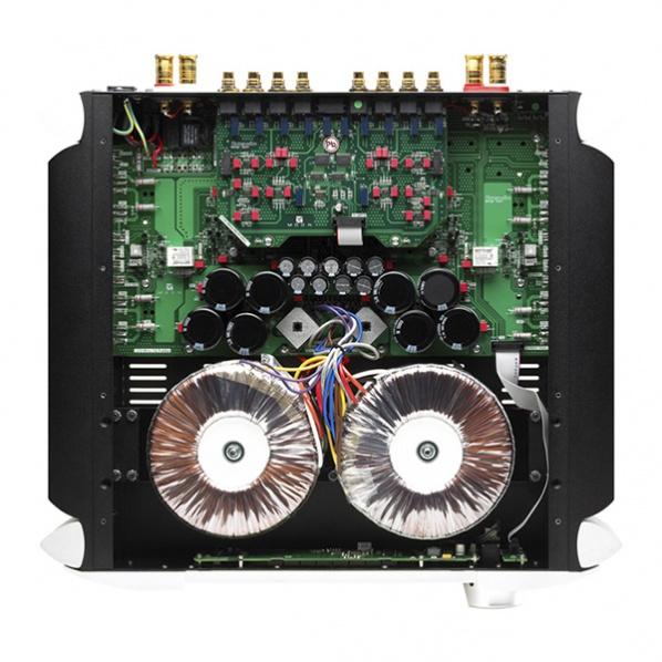 Стереоусилитель SIM Audio 600i 2 TONE (Black/Silver)\Red Display артикул 157315Si-1 фото 3