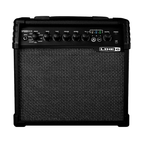 Гитарный комбоусилитель Line 6 SPIDER V 20 MKII артикул 198135Si-1