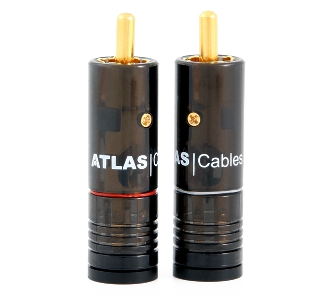 Разъем Atlas RCA Integra Hyper черный/красный артикул 168860Si-1 фото 3