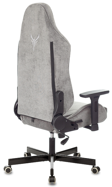 Кресло Knight N1 GREY (Game chair Knight N1 Fabric grey Light-19 headrest cross metal) артикул 263338Si-1 фото 5