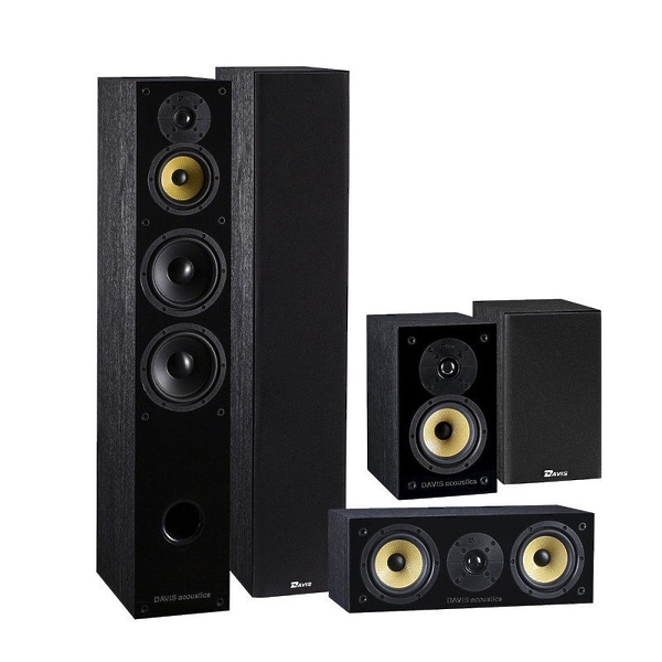 Комплект акустики Davis Acoustics Balthus Set 5.0 black ash (70+30+10) артикул 175843Si-1