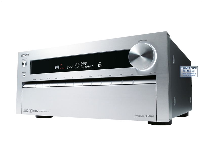 AV Ресивер Onkyo TX-NR809 silver артикул 383534FV-1 фото 3