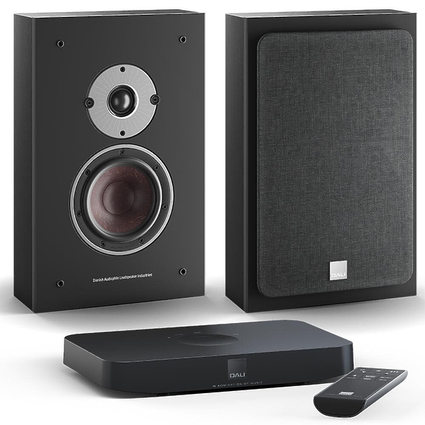 Комплект Dali Oberon OnWall C Black Ash + Sound Hub Compact артикул 229916Si-1