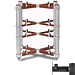 Подставка под Hi-Fi компоненты Solid Tech Rack of Silence 4 Regular Black/Black