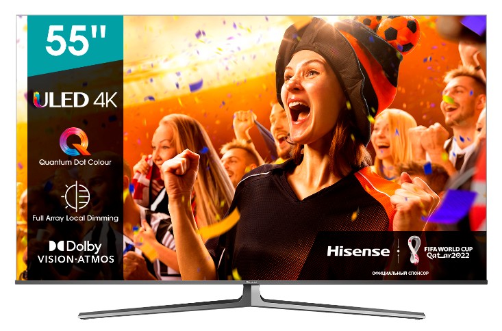 LED телевизор Hisense 55U8GQ артикул 273638Si-1