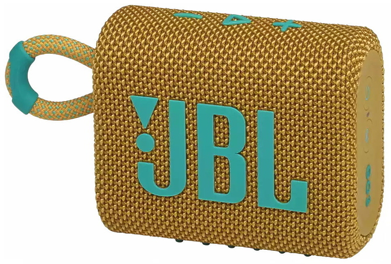 Портативная колонка JBL GO 3 Yellow (JBLGO3YEL) артикул 236606Si-1 в интернет-магазине «HiFiRussia»