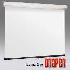 Экран Draper Luma 2 AV (1:1) 108/108" 274*274 MW (XT1000E) case white артикул 346147FV-1 фото 3