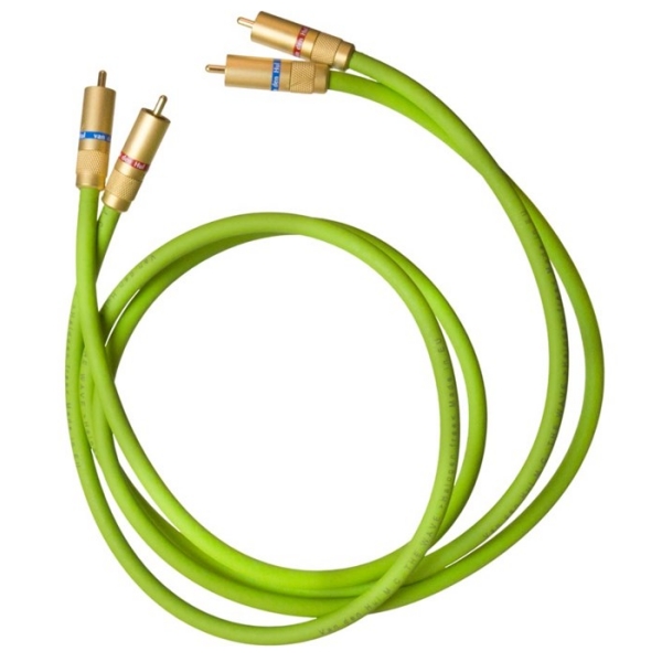 Кабель межблочный аудио Van Den Hul WAVE pair RCA 1.0m артикул 151499Si-1