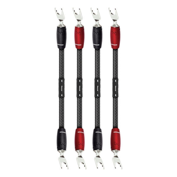 Перемычки AudioQuest Dragon BiWire Jumpers SPADES 4шт артикул 297151Si-1
