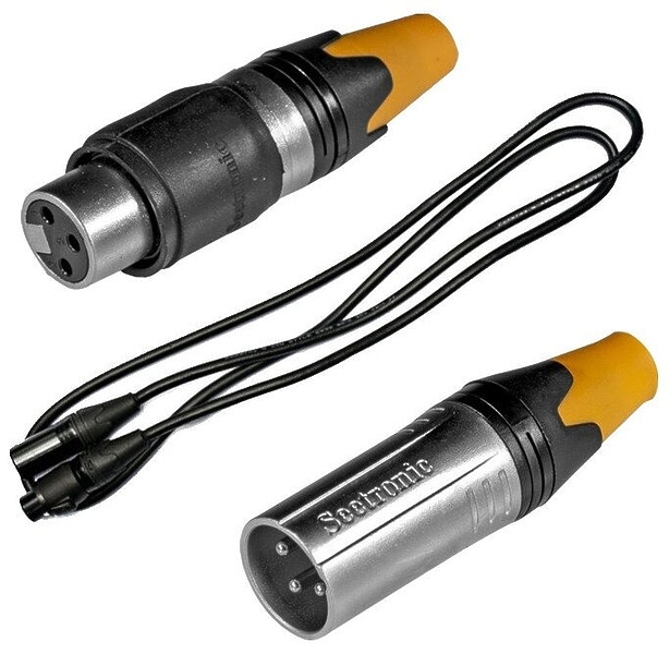 Удлинитель сигнала Silver Star DMX XLR LINK IN/OUT IP65 1.5m X30031 артикул 297685Si-1