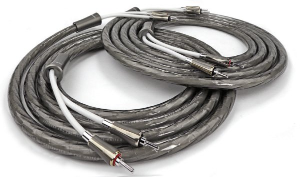 Акустический кабель QED Supremus pre-terminated banana speaker cable 2.0m (QE0002) артикул 181859Si-1 фото 3