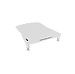 Подставка для усилителей мощности Bassocontinuo VIELLA 2.1 Inside White bottom shelf (ножки белые)