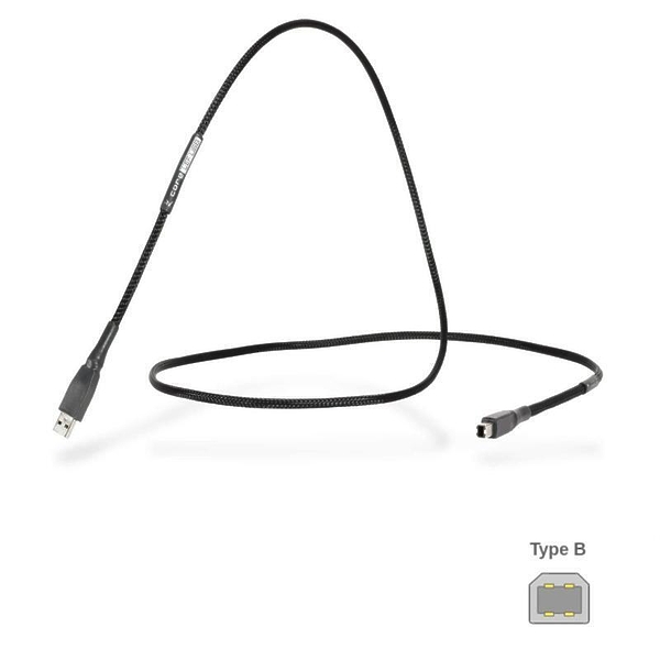 USB кабель Synergistic Research Core 2.0 USB (USB 3.0 Type B) 5м артикул 206140Si-1