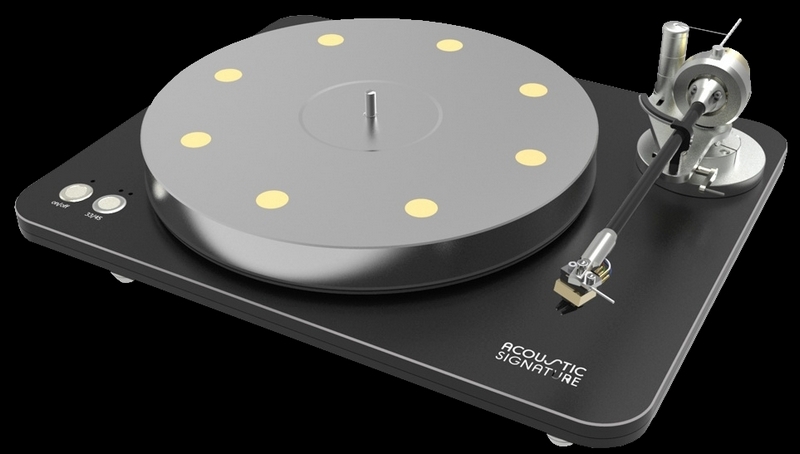 Проигрыватель винила Acoustic Signature WOW XXL black артикул 121554Si-1
