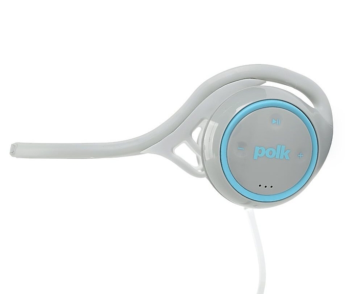 Наушники Polk Audio UltraFit 2000 grey/cyan артикул 118402Si-1