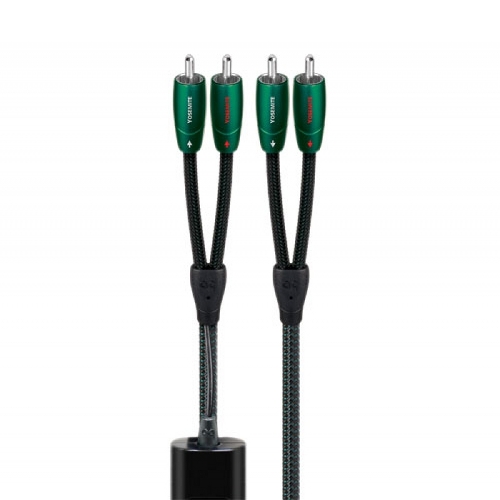 Кабель межблочный аудио AudioQuest Yosemite 2RCA-2RCA, 0.6m артикул 073125Si-1