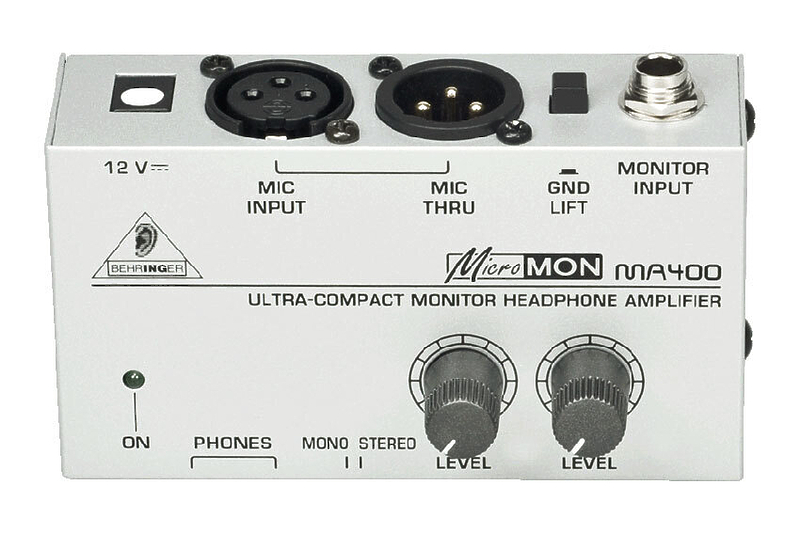 Усилитель для наушников Behringer MA400 артикул 130047Si-1