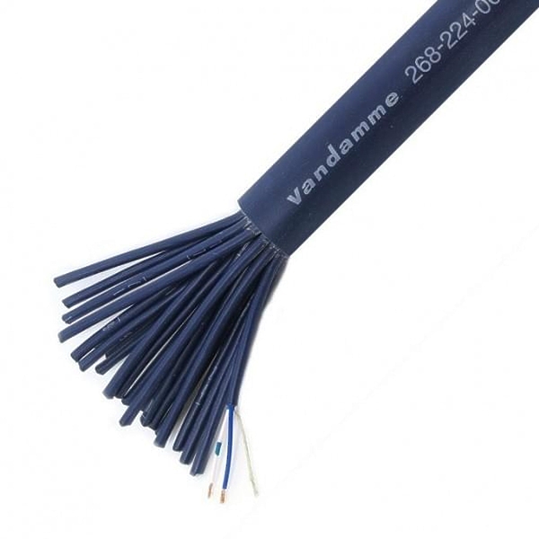 Мультикор Van Damme аналоговый студийный 24 пары Blue Series Studio Grade (268-224-060) артикул 303788Si-1