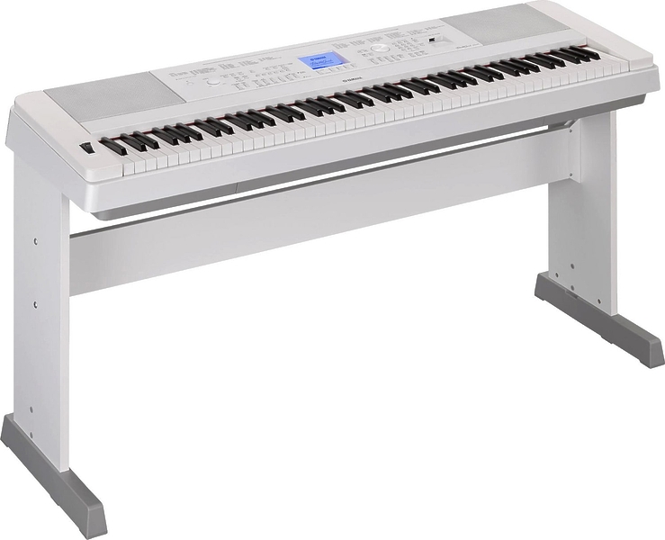 Клавишный инструмент Yamaha DGX-660WH артикул 146053Si-1 фото 3