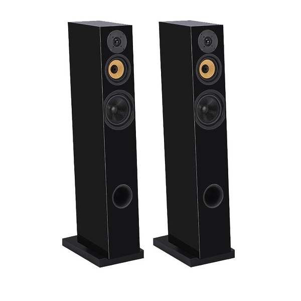 Напольная акустика Davis Acoustics Courbet 7 Black Matte артикул 292014Si-1