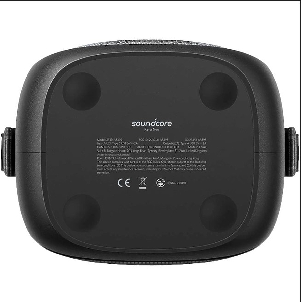 Портативная акустика Soundcore Rave Neo артикул 268695Si-1 фото 3