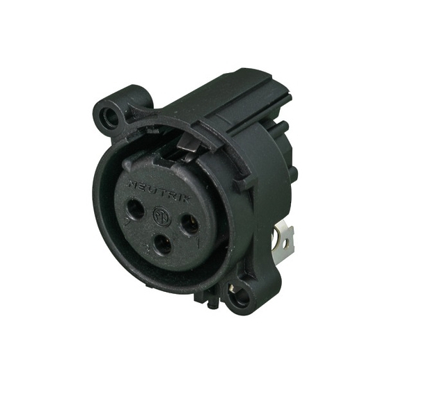 Разъем Neutrik NC3FAAH1-0 артикул 283561Si-1