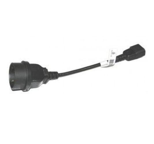 Сетевой кабель Powercom SCUT IEC-320 C14 to Socket Type-F 250V 10A артикул 268147Si-1