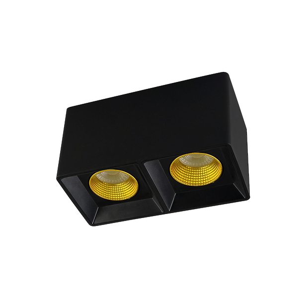 Светильник накладной Denkirs DK3085-BK+YE (Black Yellow) артикул 270673Si-1