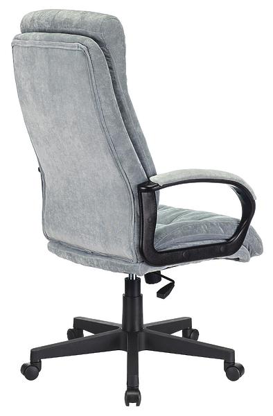 Кресло Бюрократ CH-824/LT-28 (Office chair CH-824 grey/l.blue Light-28 cross plastic) артикул 263435Si-1 фото 5