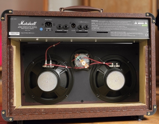 Комбо усилитель MARSHALL AS50D 50W 2X8'' ACOUSTIC SOLOIST COMBO артикул 131404Si-1 фото 8