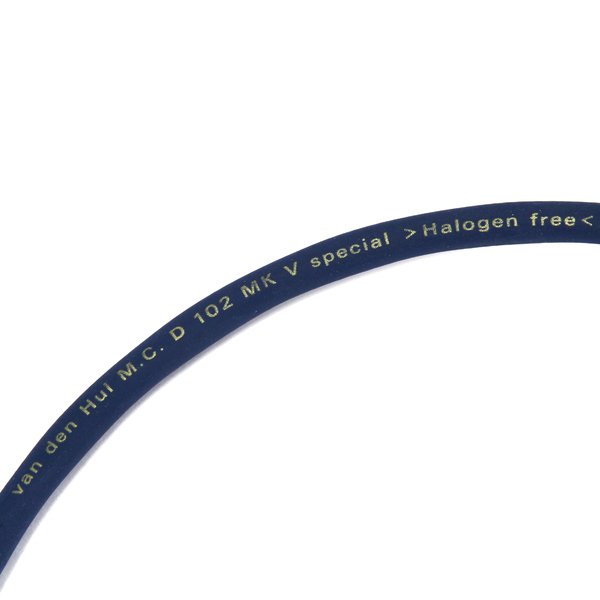 Кабель межблочный аудио Van Den Hul D 102 V Special blue pair RCA 1.0m артикул 151517Si-1
