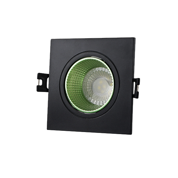 Светильник встраиваемый Denkirs DK3071-BK+GR (Black Green) артикул 270616Si-1