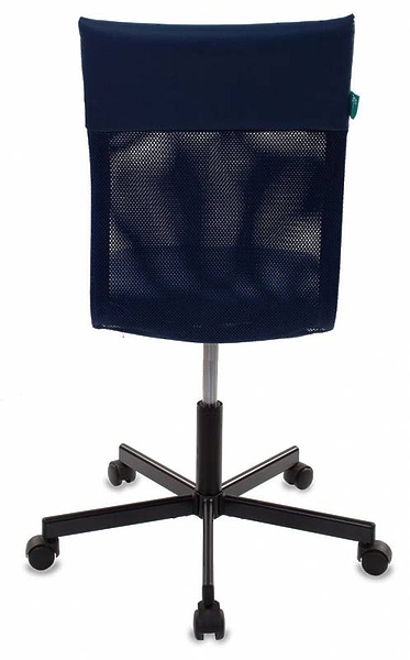 Кресло Бюрократ CH-1399/BLUE (Office chair CH-1399 blue Or-15 eco.leather/gauze cross metal) артикул 263363Si-1 фото 5