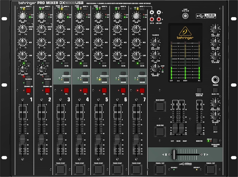 Микшерный пульт Behringer DX2000USB артикул 126790Si-1