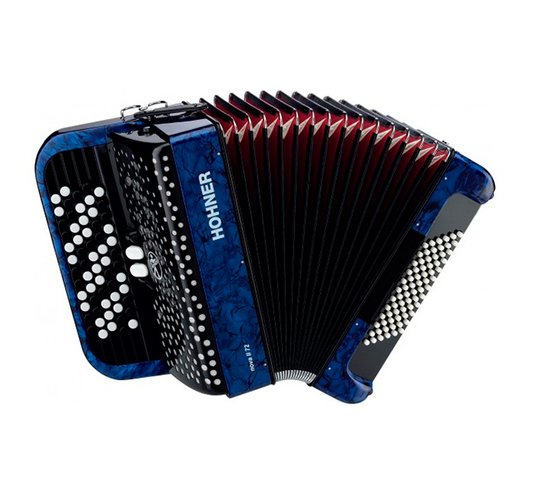 Аккордеон Hohner A4264 NOVA II 72 BLUE артикул 278169Si-1