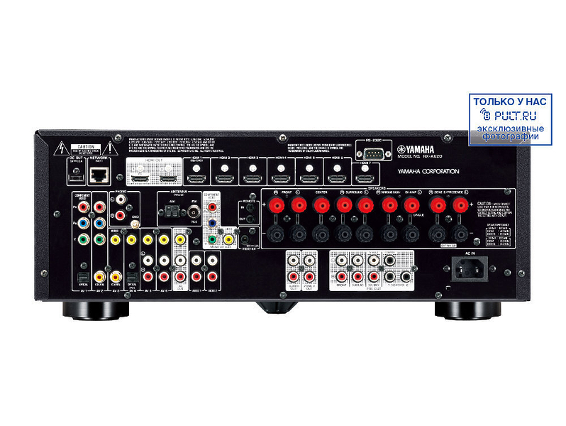 AV Ресивер Yamaha RX-A820 black артикул 378424FV-1 фото 3