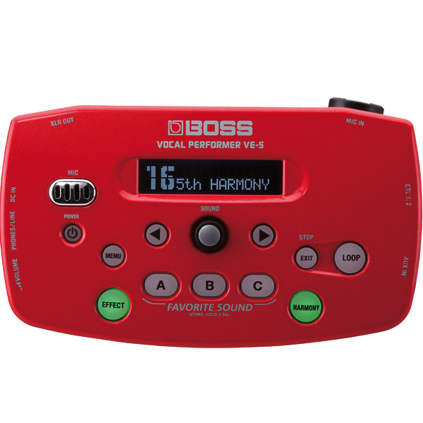 Вокальный процессор Boss VE-5-RD артикул 208308Si-1