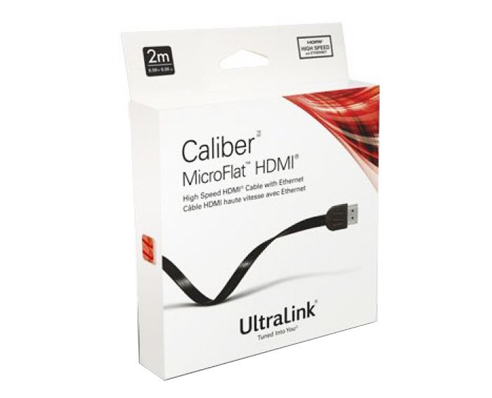 HDMI кабель Ultralink Caliber MicroFlat HDMI Cable, 2m артикул 138500Si-1 фото 4