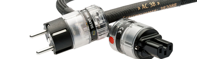 Сетевой кабель Silent Wire AC38 mk2 Powercord 2.5m артикул 132794Si-1