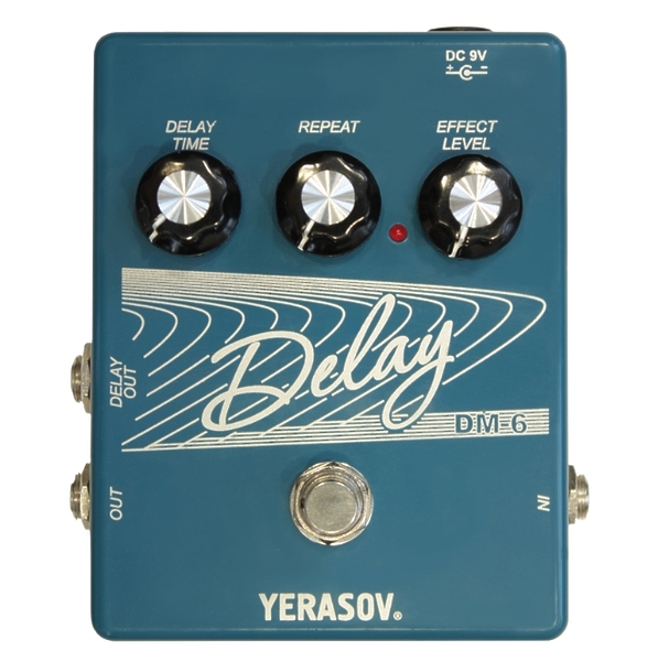 Педаль эффектов YERASOV DM-6 Delay артикул 292843Si-1