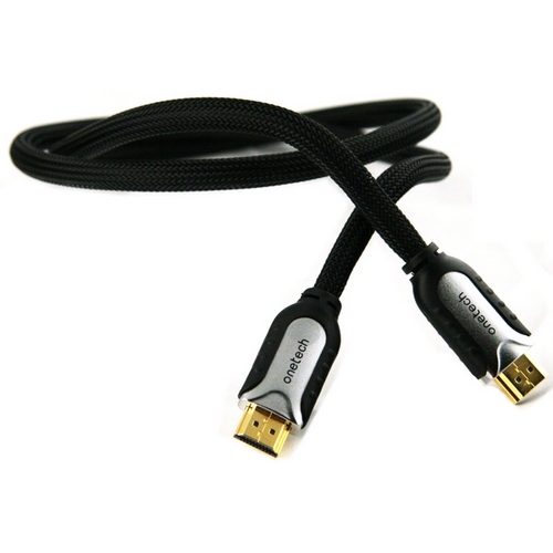 Кабель межблочный видео OneTech HDMI Interconnect CAT2, 1m артикул 106579FV-1