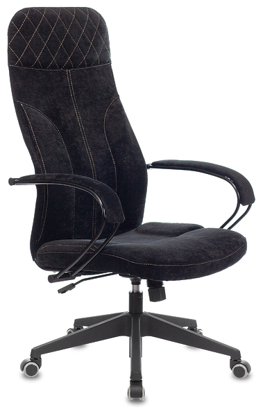 Кресло Бюрократ CH-608/FABRIC-BLACK (Office chair CH-608Fabric black Light-20 cross plastic) артикул 263331Si-1