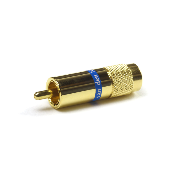 Разъем Van Den Hul C - 7.3 RCA Gold-Blue артикул 218532Si-1