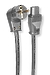 Сетевой кабель Supra LoRad 2.5 SPC CS-EU/Angled, 1м