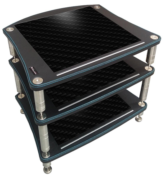 Стойка антивибрационная Bassocontinuo Accordeon XL4 B McIntosh Black carbon 210мм артикул 207977Si-1