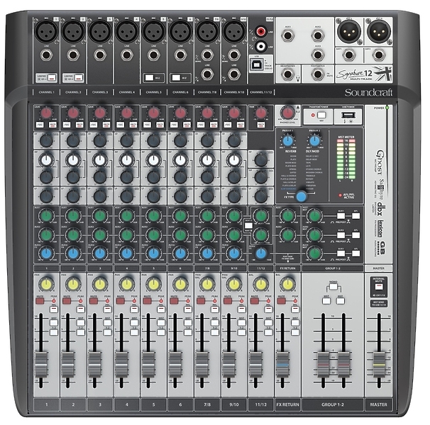 Микшерный пульт Soundcraft Signature 12MTK артикул 127051Si-1